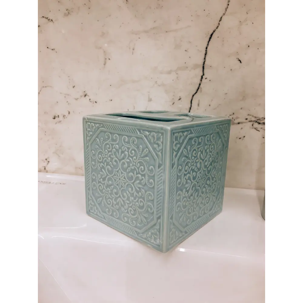 Стакан для зубных щеток Swensa Tiffany настольный керамика STLM-2156639 - Вид №4