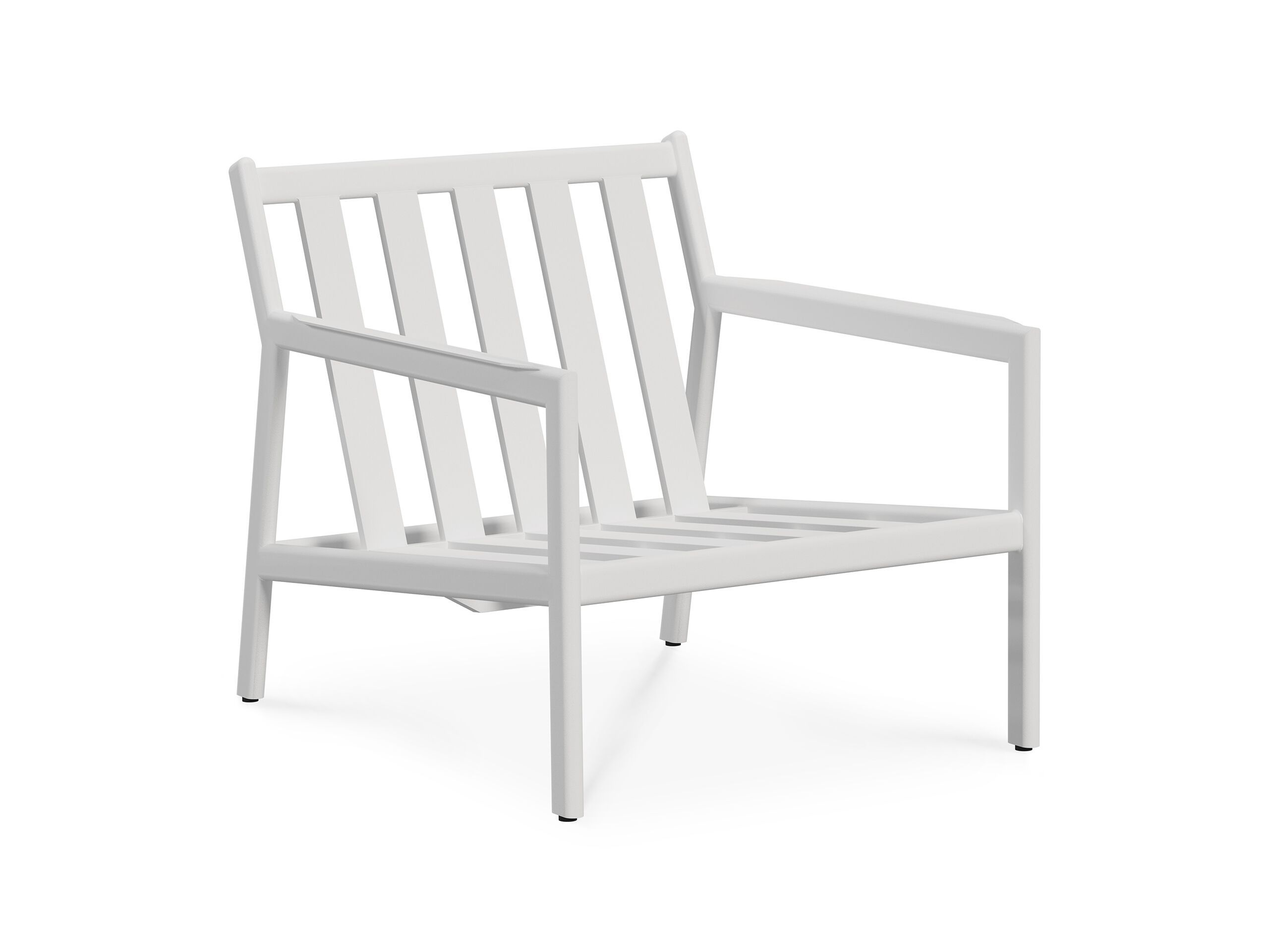 Алюминиевый стул с порошковым покрытием с подлокотниками Ethnicraft Джек ARCH-00088511