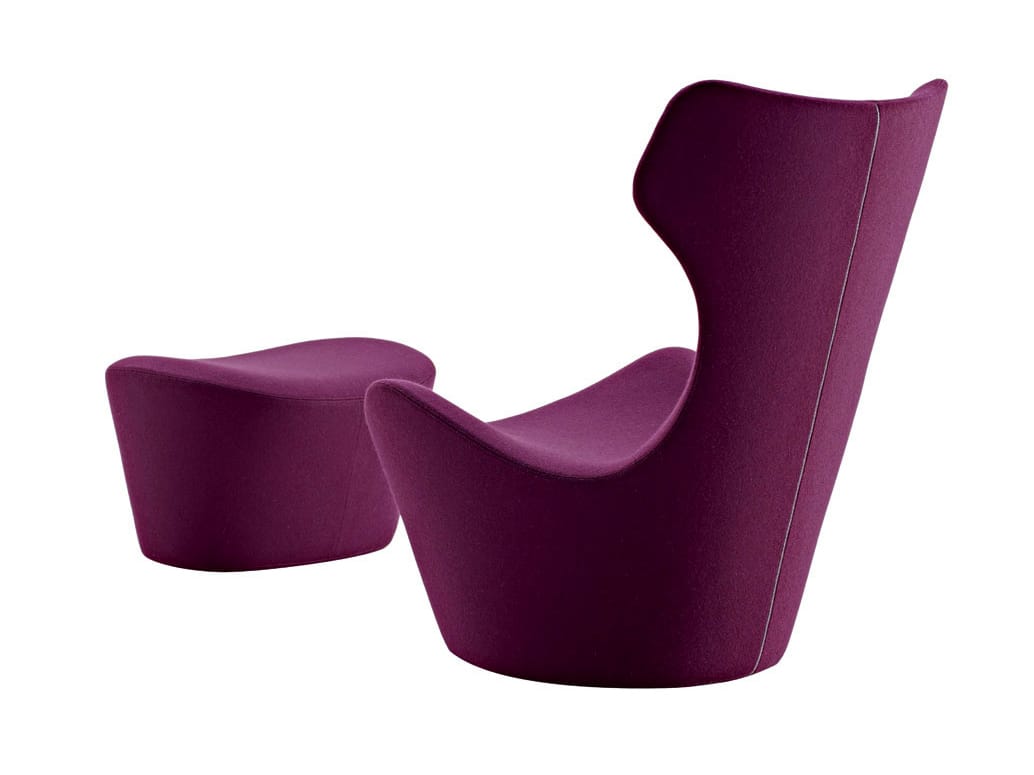 Вращающееся кресло с высокой спинкой B&B Italia ARCH-00114424 - Вид №4