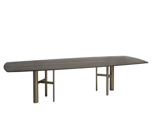 Деревянный прямоугольный обеденный стол