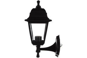 15852651 Садово-парковый светильник бра вверх/вниз 380 мм, 60W, черный, прозрачное, пластик 24135 5 duwi Basis