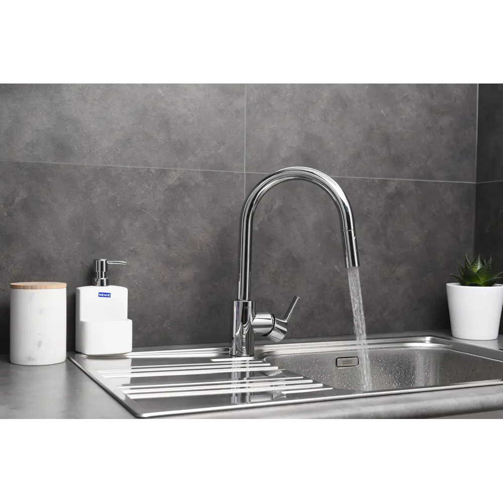 Смеситель для кухни GROHE Feel выдвижной, цвет хром Feel Clova STLM-2209415 - Вид №20
