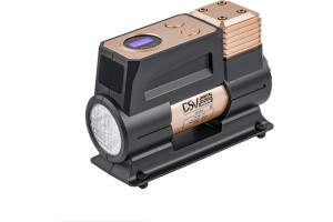 16499054 Усиленный компрессор Smart с LED фонарем 45 л/мин 12В с цифр. маном, сумкой 224000 DSV