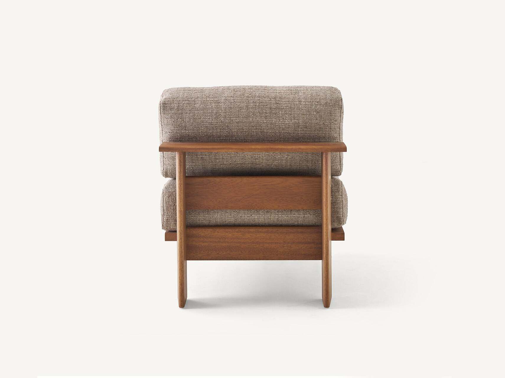 Садовое кресло / деревянное кресло BassamFellows Rail ARCH-00087011 - Вид №3