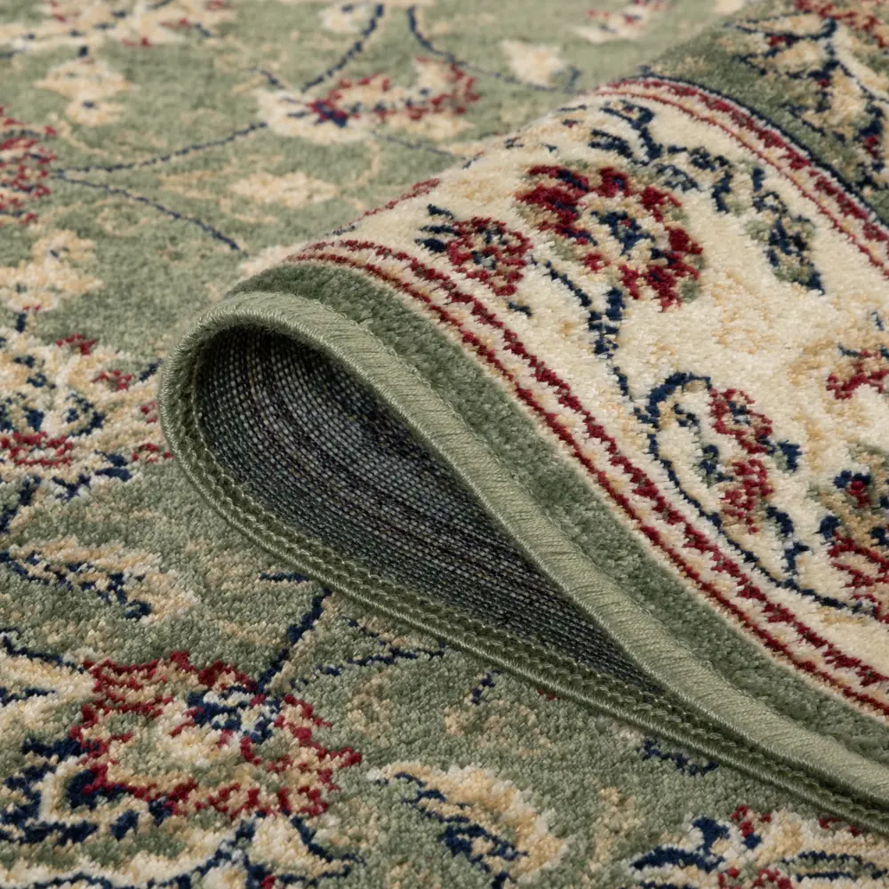 DEVOS-CABY Ковер Isphahan с вискозным ворсом 160×230 см в изумрудном оттенке 89375837 STLM-1397097 - Вид №3