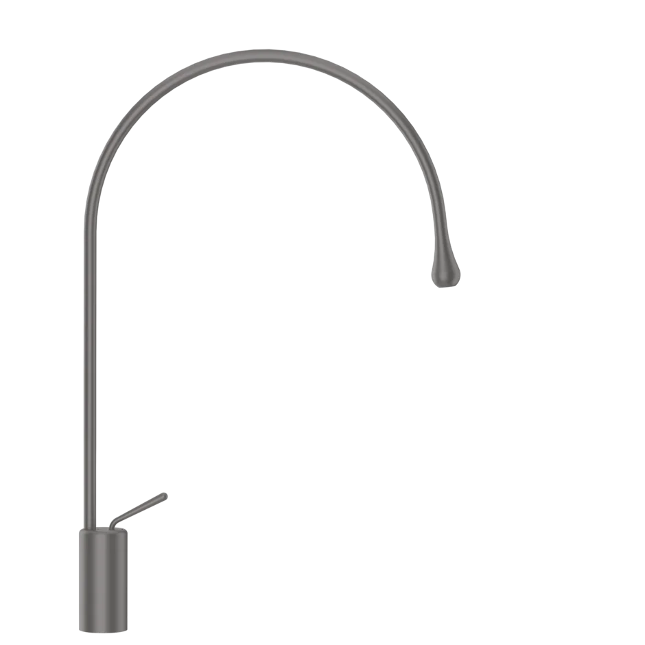 Смеситель для умывальника 33606 126 Gessi Goccia ЧЕРНЫЙ МЕТАЛЛ BR. GHRC 33606126