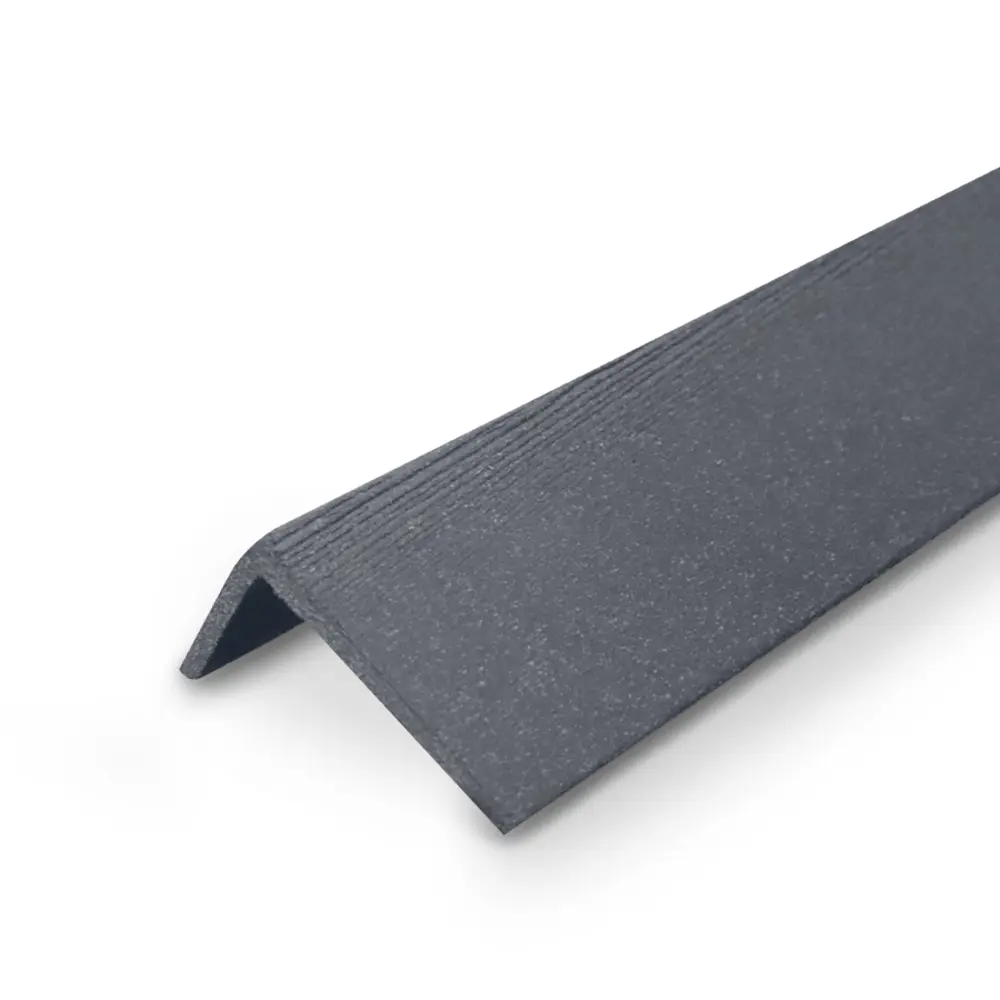 Уголок наружный ДПК 3000x50x28 мм цвет серый GROENTEC STLM-2149078