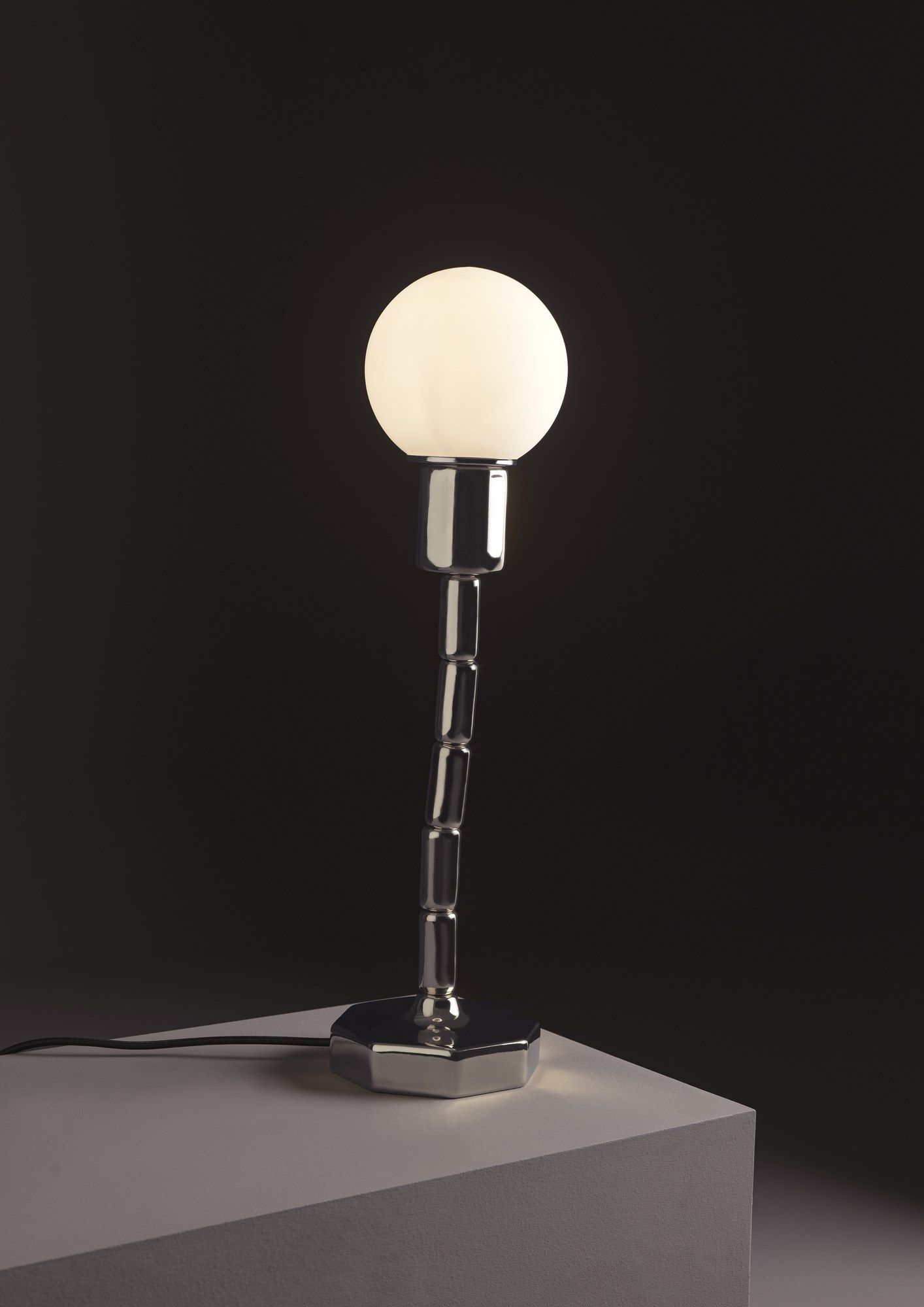 Керамическая светодиодная настольная лампа Ceramica Flaminia макияж ARCH-00140860 - Вид №8