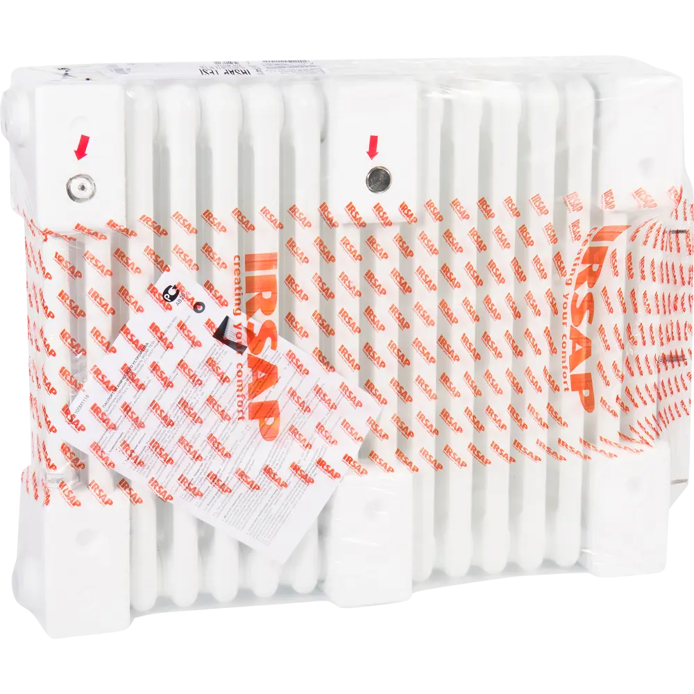 Радиатор трубчатый Irsap Tesi RT305651601A430 500/100 16 секций боковое подключение сталь белый STLM-2197772 - Вид №5