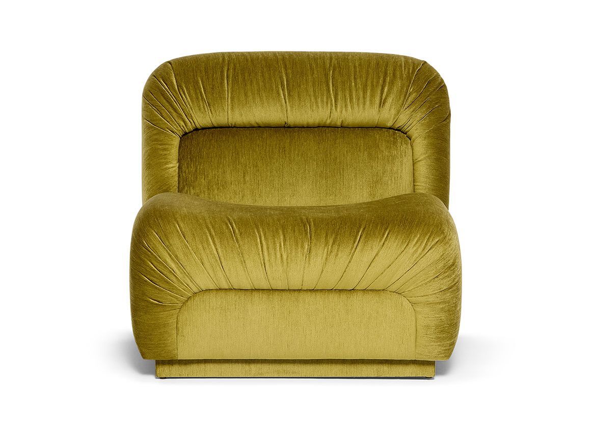 Кресло из синели Munna CAMILLE ARCH-00071561