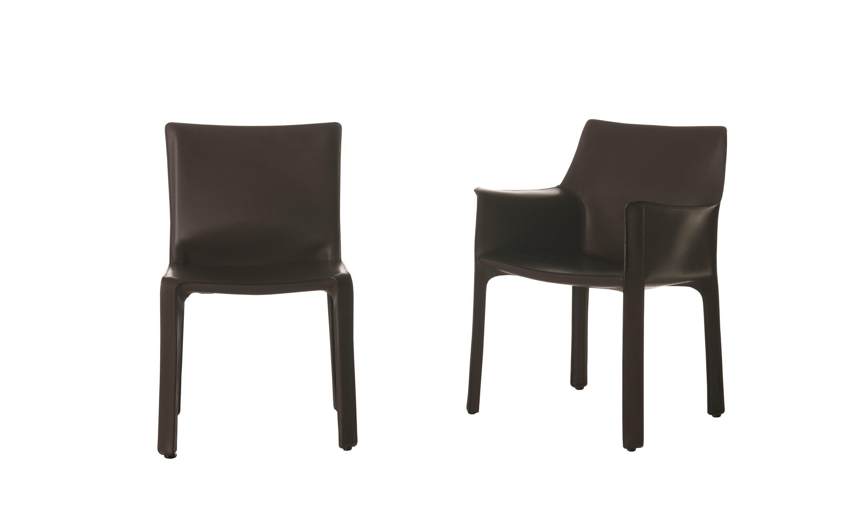Кожаное кресло с подлокотниками CASSINA Cab ARCH-00062461 - Вид №5
