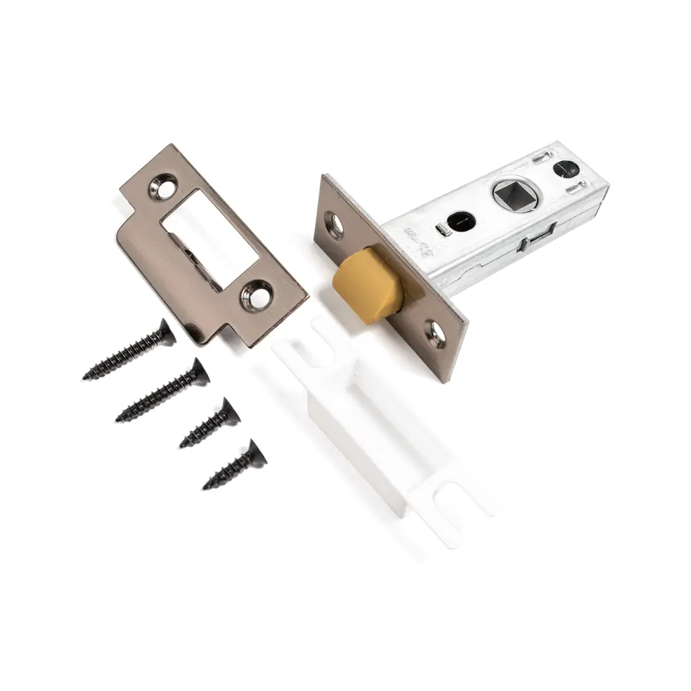 Защелка межкомнатная Palladium 400 70x20 мм сталь цвет бронза STLM-2126066 - Вид №1