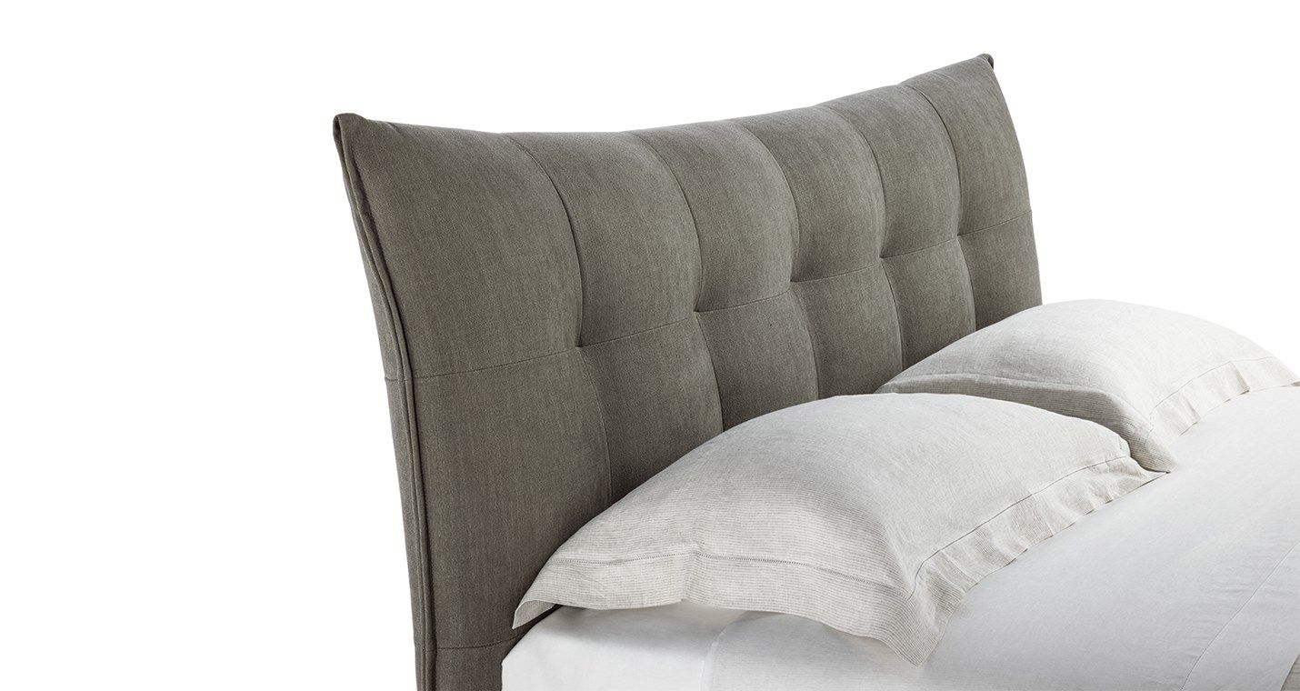 Тканевая кровать с мягким изголовьем Poltrona Frau ночь-кровати ARCH-00035023 - Вид №3