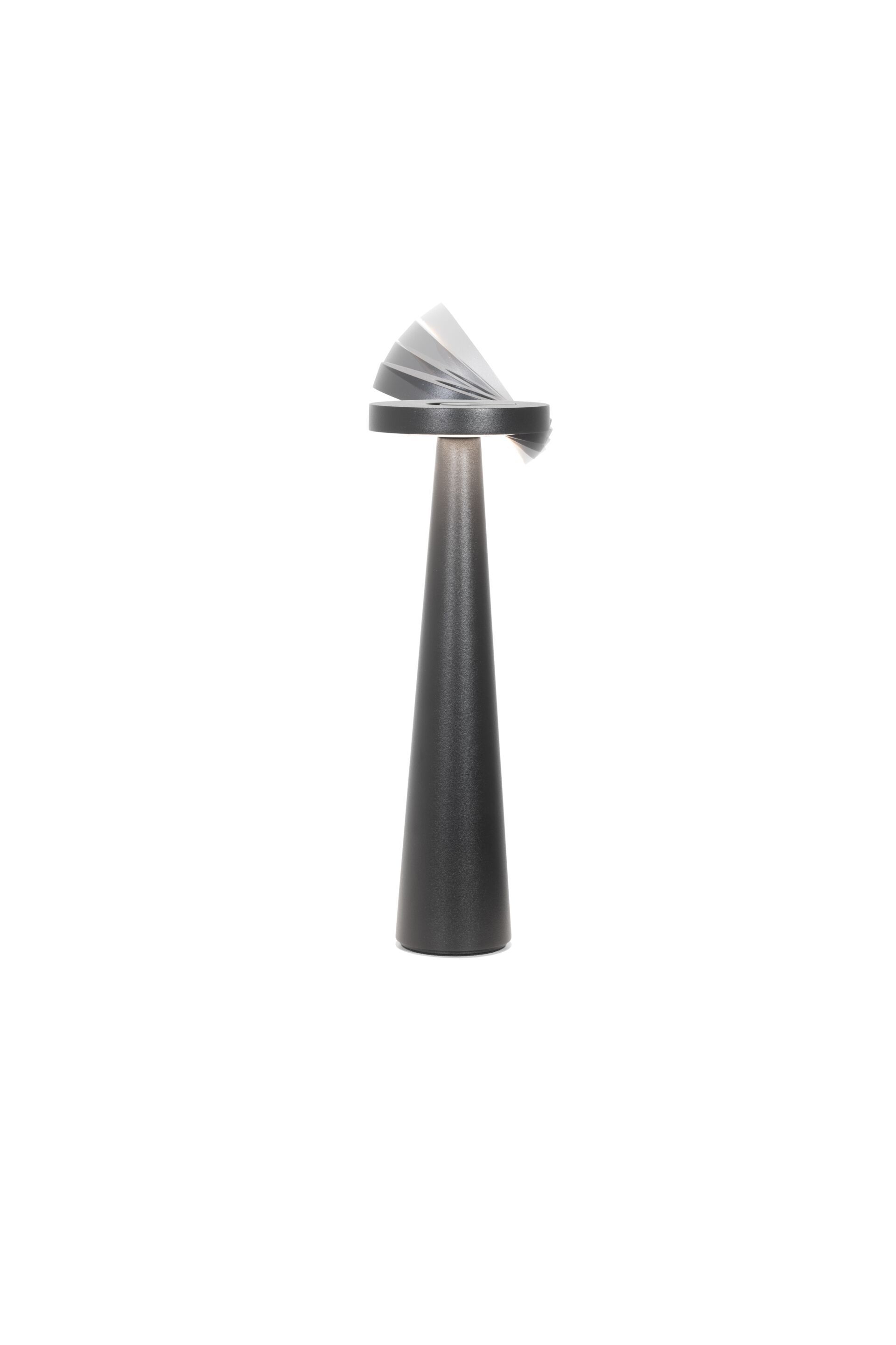 Алюминиевая регулируемая аккумуляторная батарея настольная лампа Zafferano ANGELINA ARCH-00050625 - Вид №8