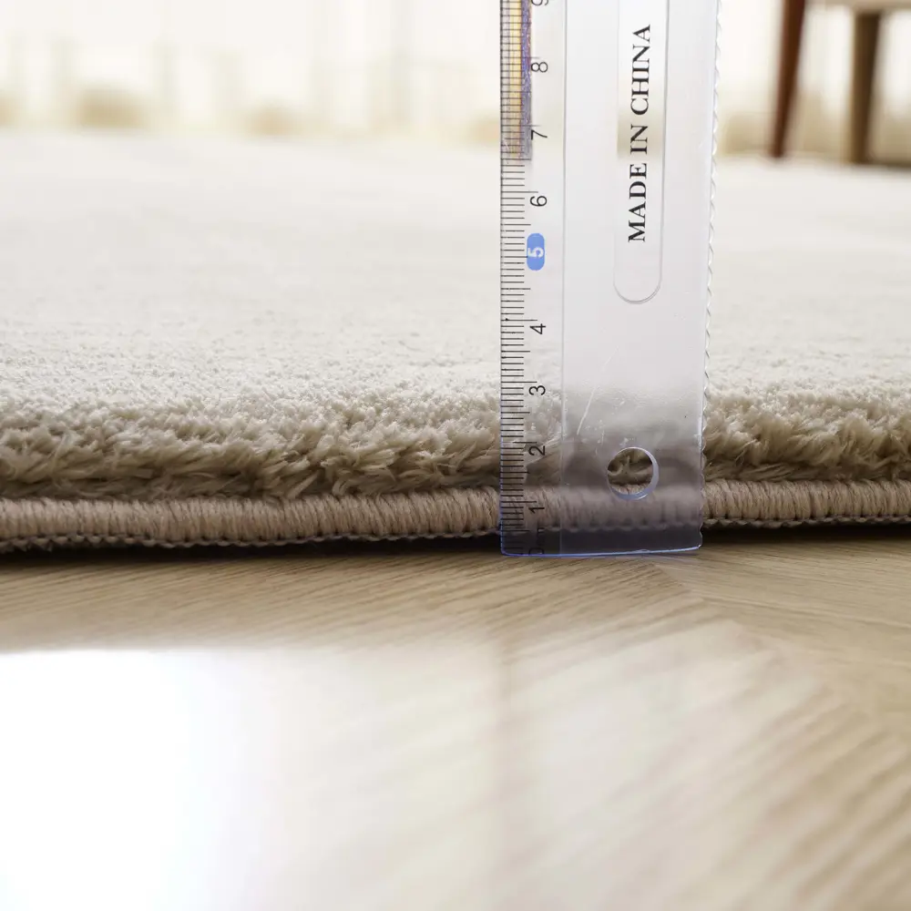 Ковер Cashmere 200x300 см микрофибра XMR-01 цвет бежевый Santreyd STLM-2092762 - Вид №3