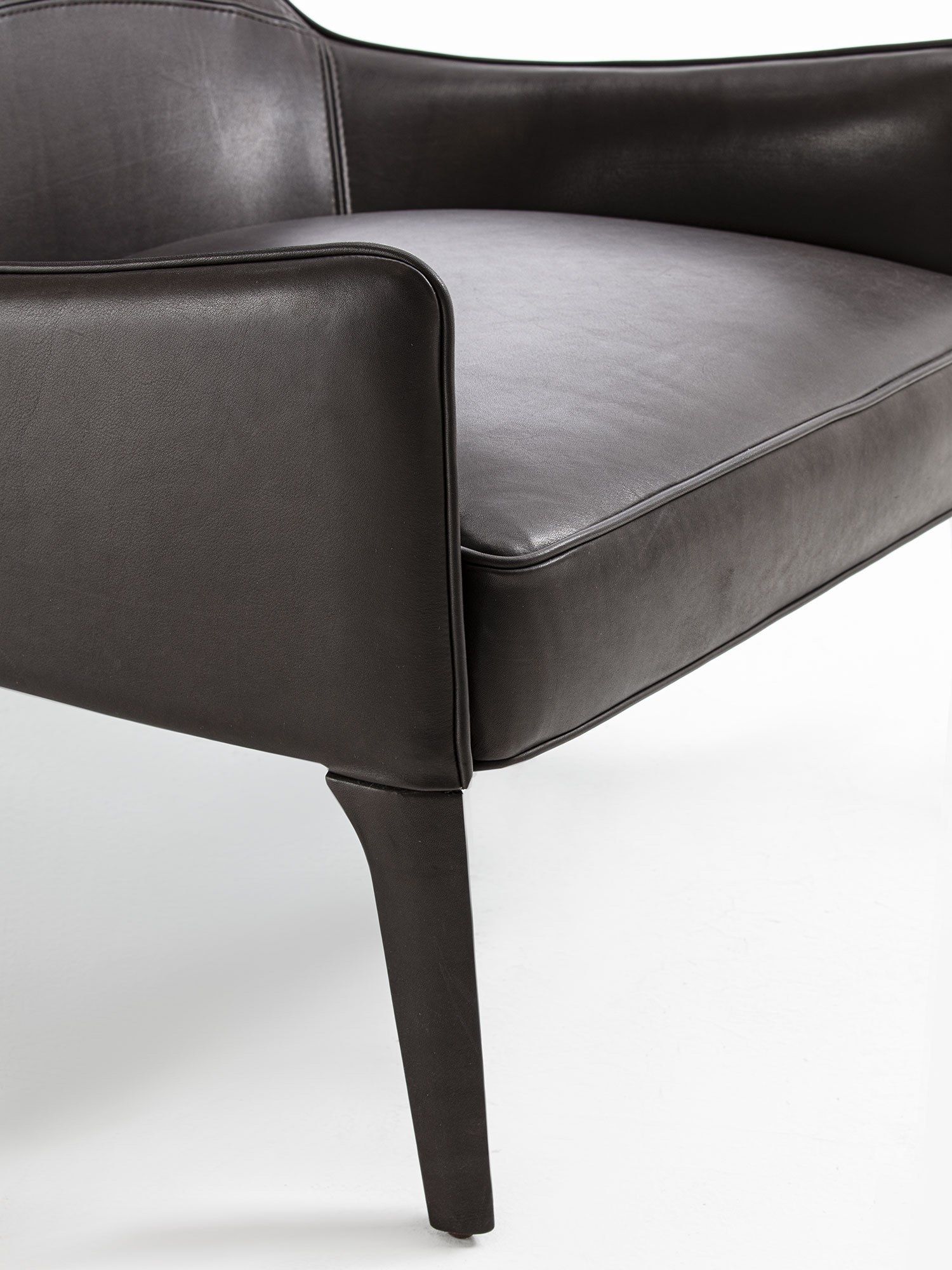 Кожаное кресло с подлокотниками Frigerio Crosby ARCH-00111767 - Вид №6