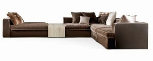 Gianfranco Ferré Home Модульный угловой диван в бархате Flair