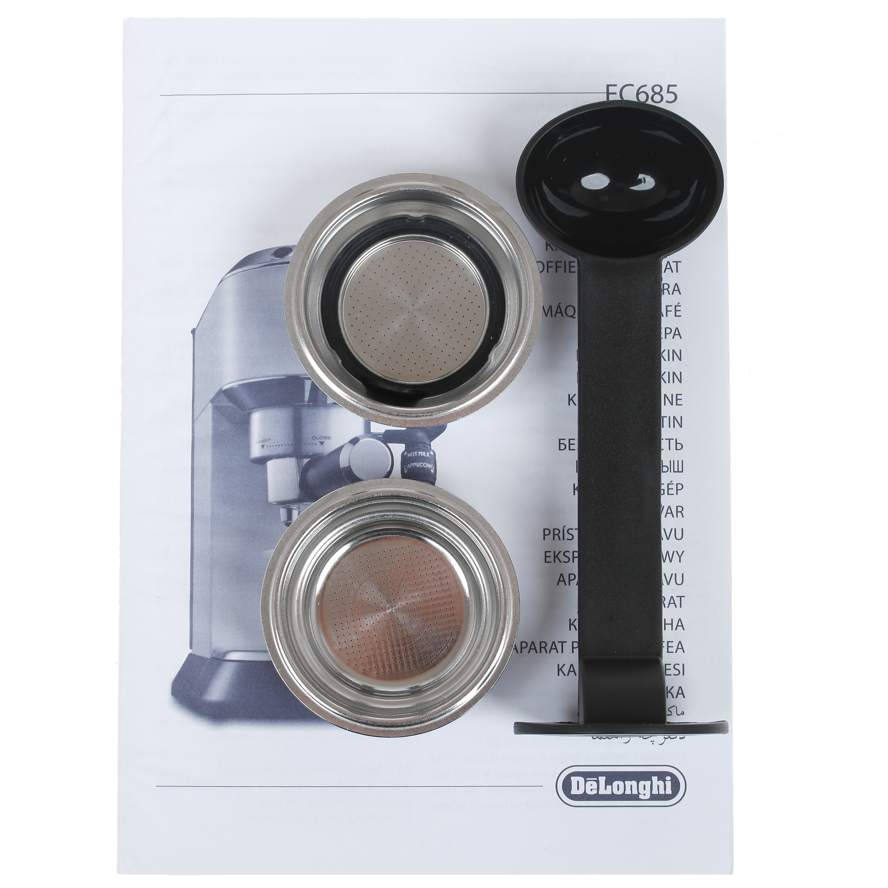 8116358 Кофеварка рожковая DeLonghi EC 685.R красный STDN-0113372 - Вид №9