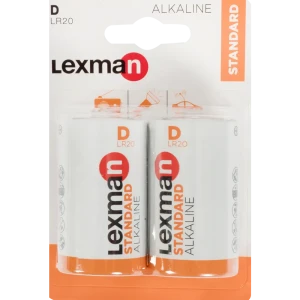 Батарейка алкалиновая D/LR20 2 шт.