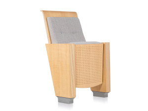 Кресло для кинотеатра из бука и ткани Barfire