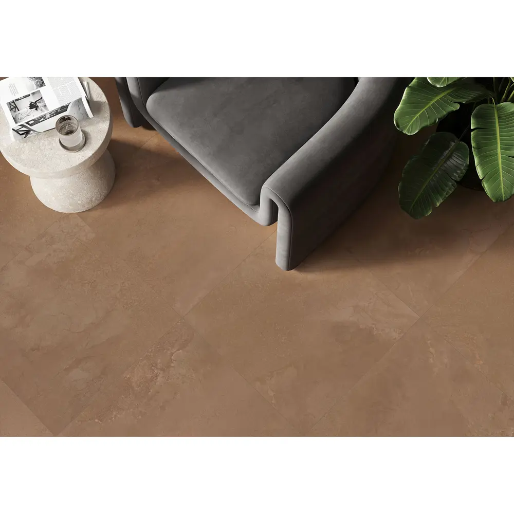Глазурованный керамогранит Alma Ceramica Tangerine 40 60x60 см 1.8 м² матовый цвет коричневый STLM-2122189