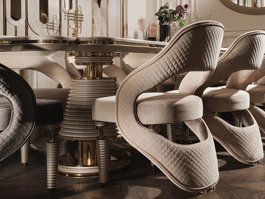 Прямоугольный обеденный стол Zebrano Quintus ARCH-00010304