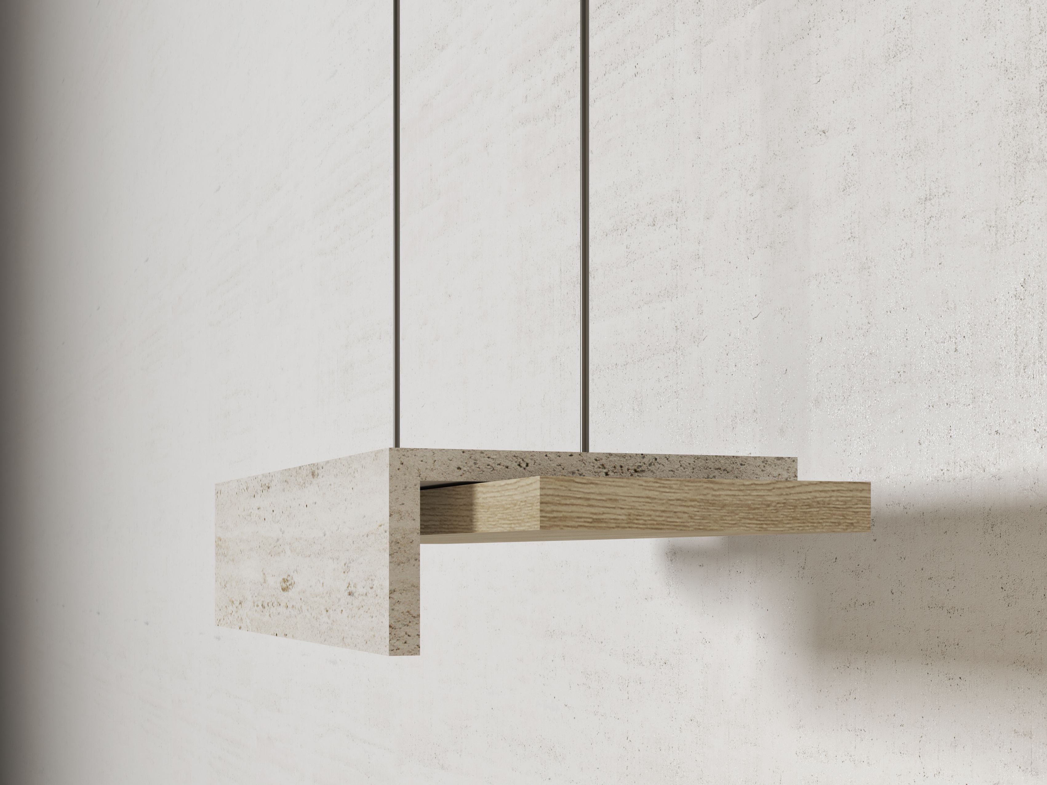 Подвесной светильник из натурального камня Davani Parallel ARCH-00037631