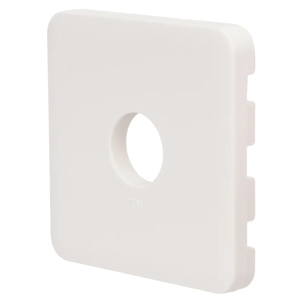 Накладка для ТВ-розетки Lexman Cosy, цвет белый STLM-2038959 - Вид №1