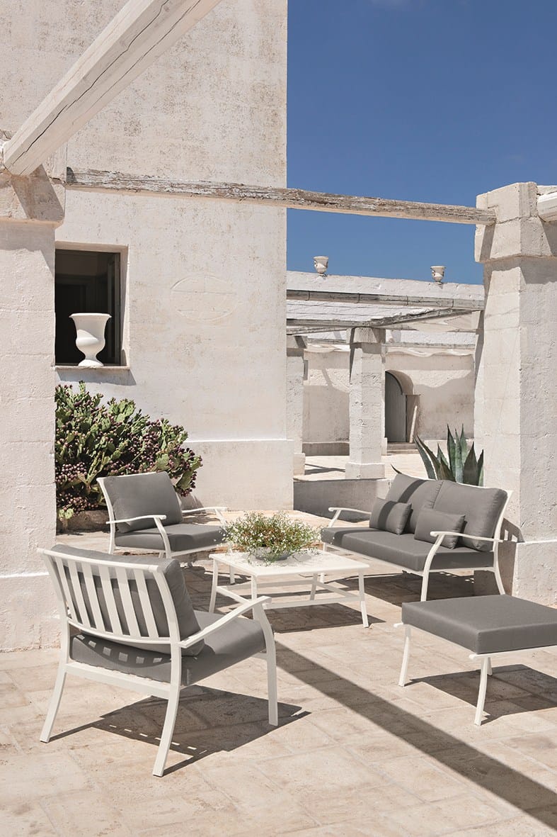 2-местный оцинкованный стальной садовый диван Ethimo эликсир ARCH-00140913 - Вид №3