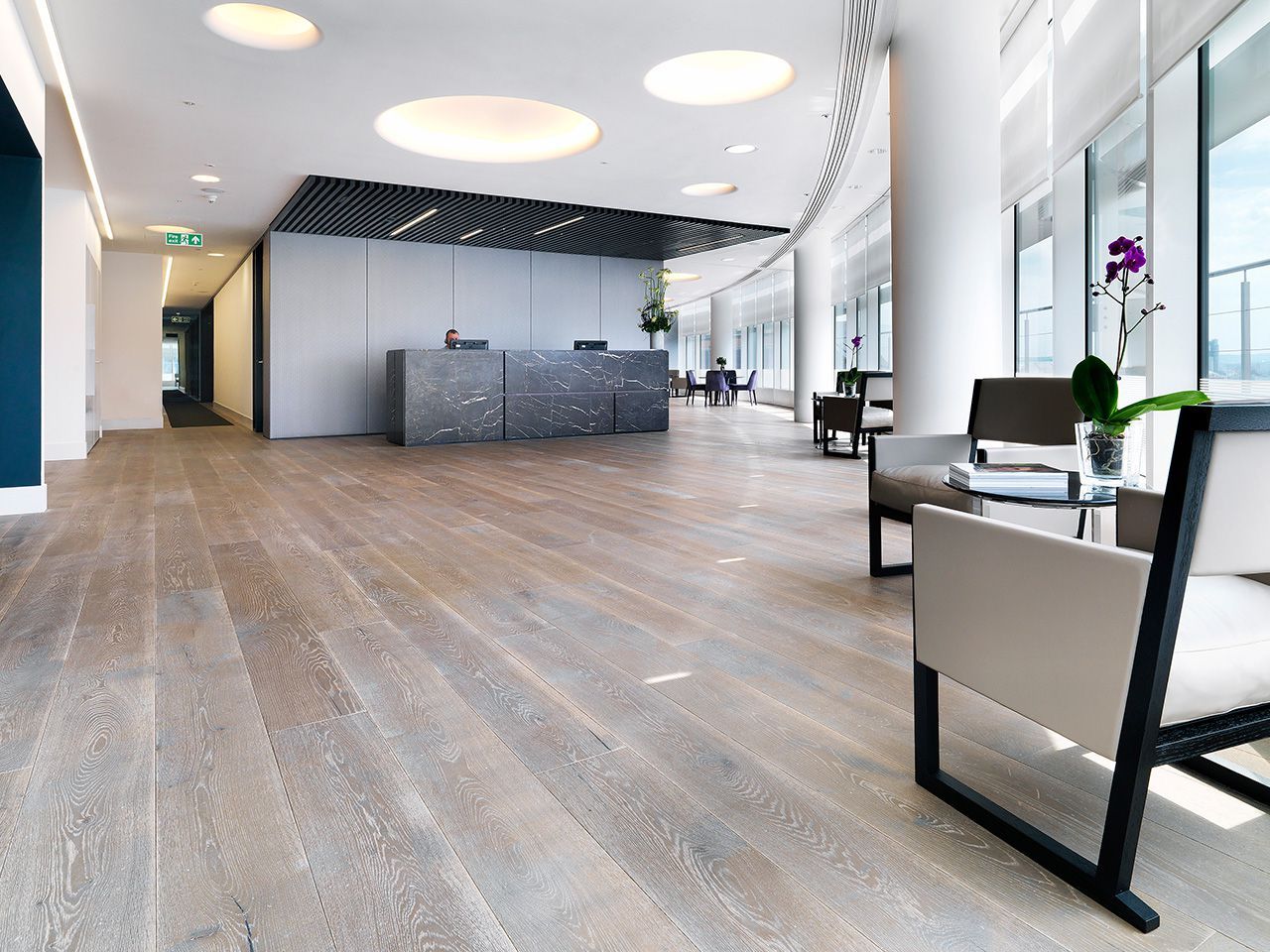 Дубовый паркет Dennebos Flooring Dark ARCH-00108772 - Вид №5