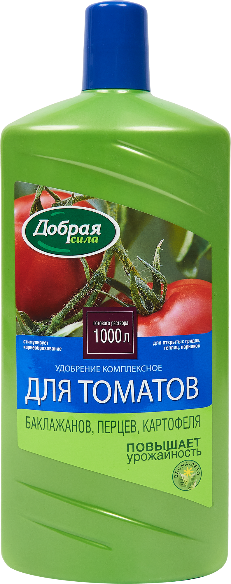 84177805 Удобрение для томатов, баклажанов и сладкого перца, 1 л STLM-0046900 ДОБРАЯ СИЛА