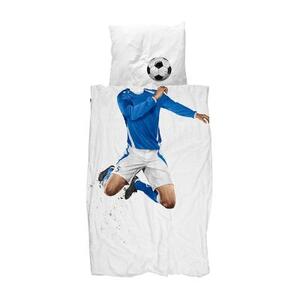 Комплект постельного белья  "Футболист" синий 150х200 см