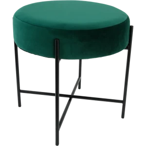 Табурет с мягкой обивкой Atmosphera Arty 47x45 см цвет зеленый
