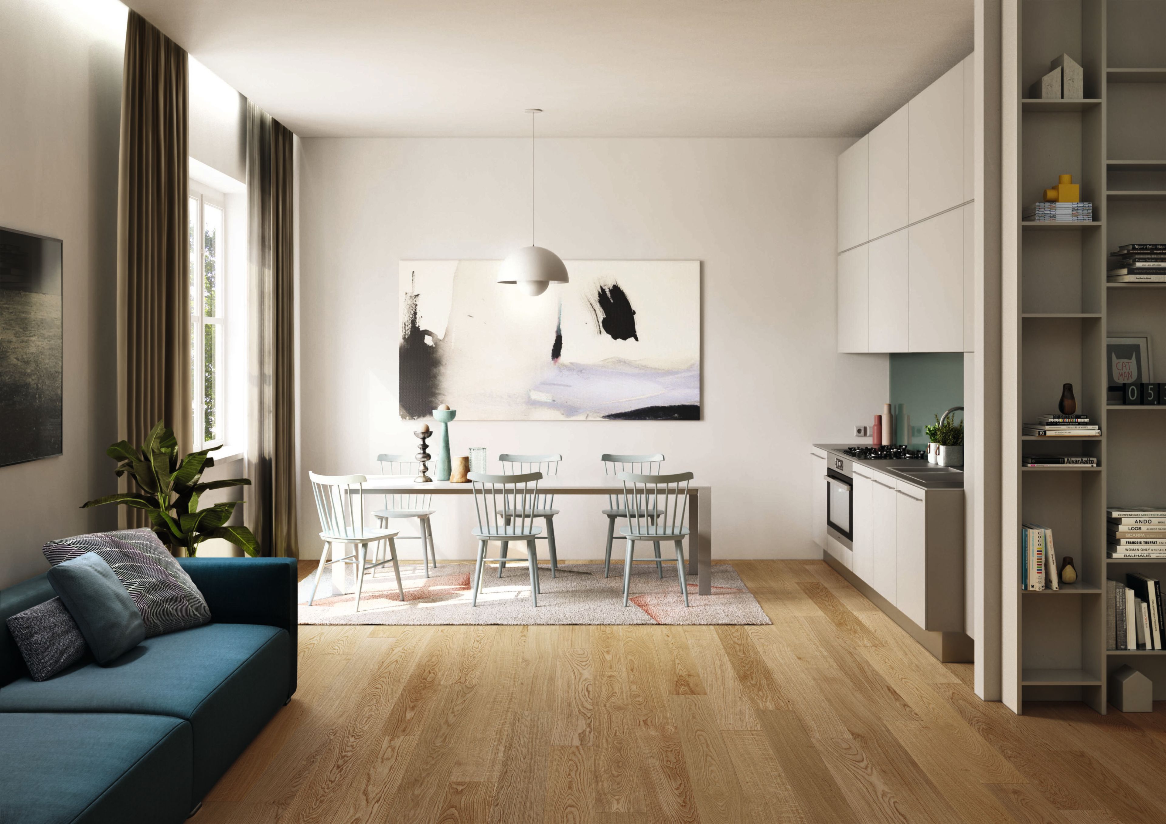 Дубовый паркет Woodco ARCH-00133171 - Вид №12