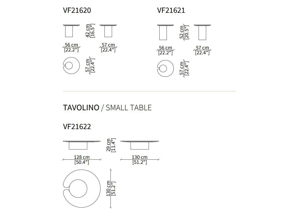 Низкий столик из металла и мрамора Vittoria Frigerio LENI ARCH-00112397 - Вид №4