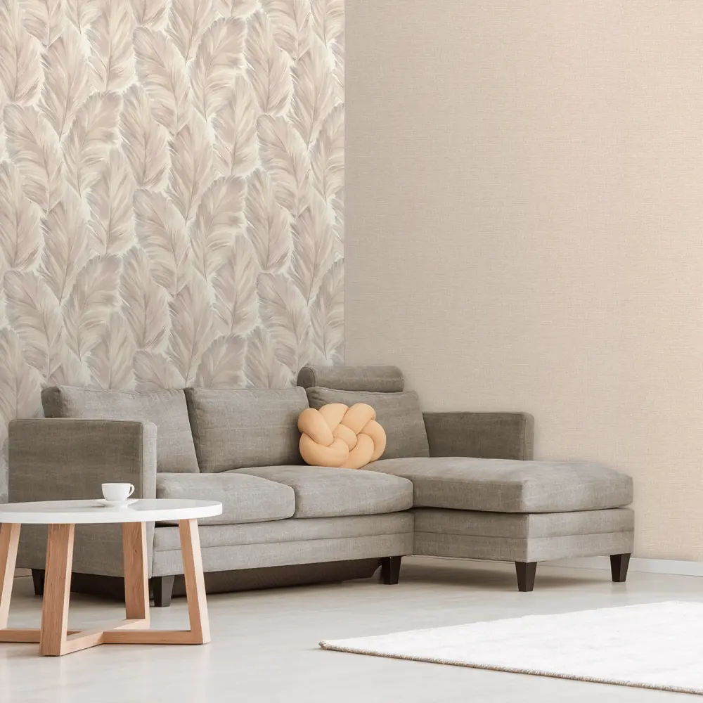 Обои флизелиновые Ornamy Magic бежевые 1.06 м OR8037-02 STLM-2036470 - Вид №3