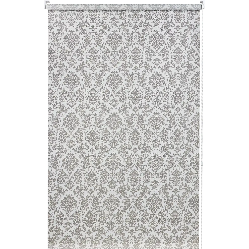 Штора рулонная Legrand Дамаск 60x175 см цвет серый 86542170 STLM-2142130 DOMLEGRAND 