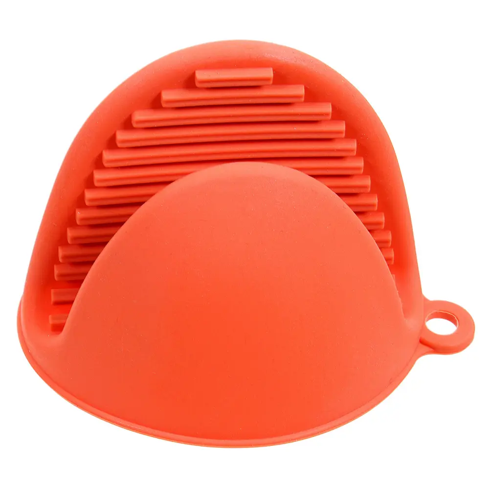 Прихватка силиконовая 9.8x8.5x0.2 см цвет коралл Santreyd STLM-2071083