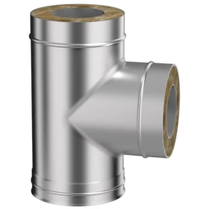 Сэндвич-тройник Металлик и Ко 90° 430/0.8 мм D120x200 мм