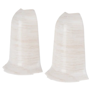 Угол для плинтуса внешний «Дуб Фавор», высота 58 мм, 2 шт.