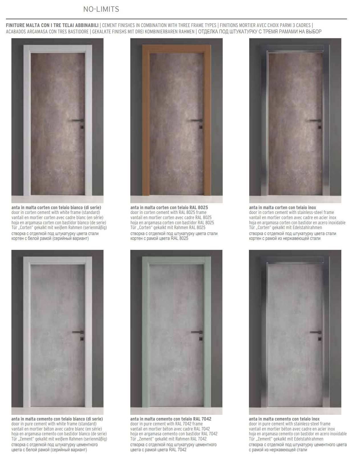 Ламинированная дверь с эффектом затирки GIDEA No-Limits ARCH-00091245 - Вид №25