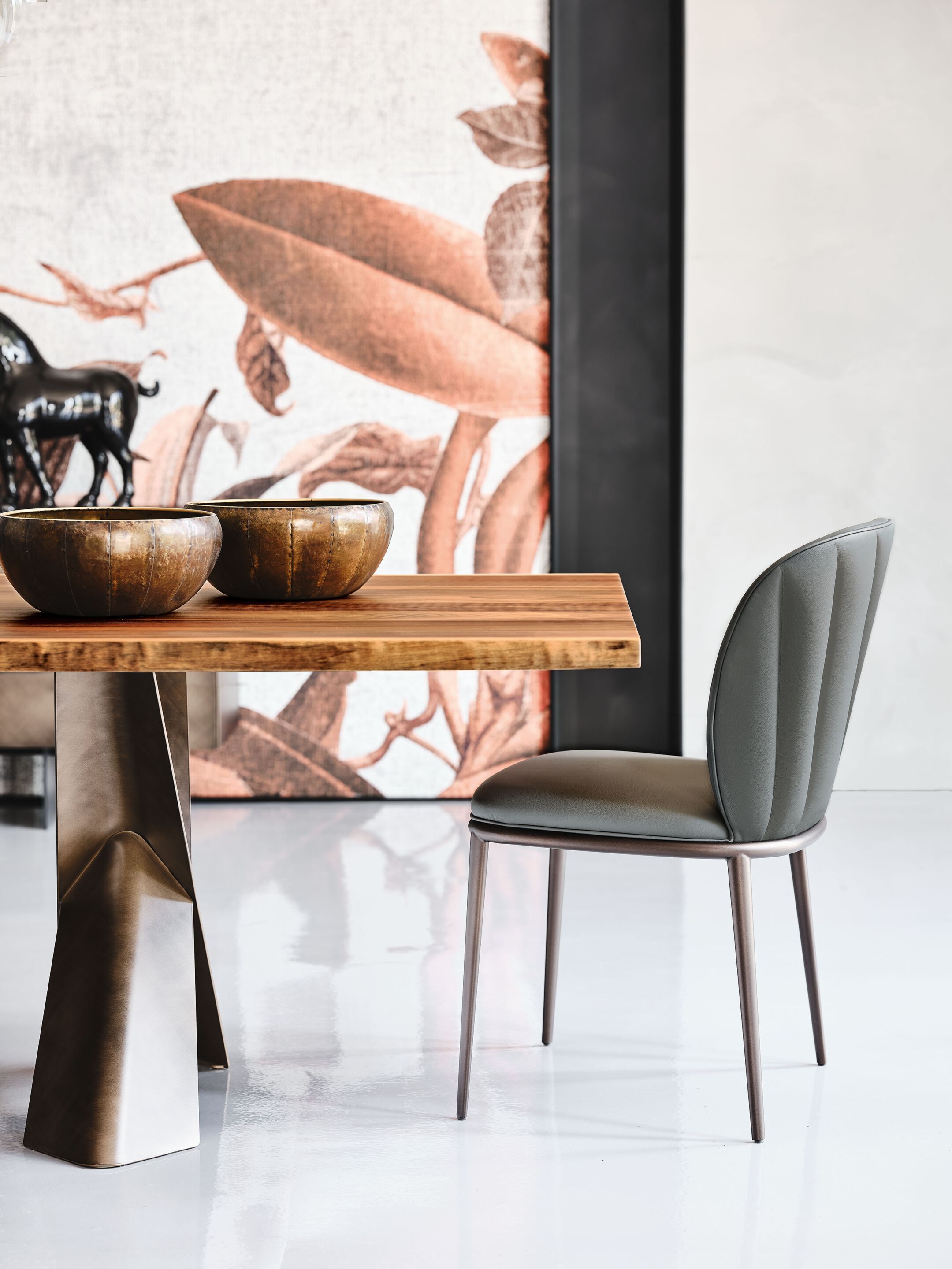 Кожаный мягкий стул Cattelan italia CHRISHELL ML ARCH-00067015 - Вид №2