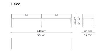 Шкаф с ящиками Maxalto ARCH-00148573 - Вид №4