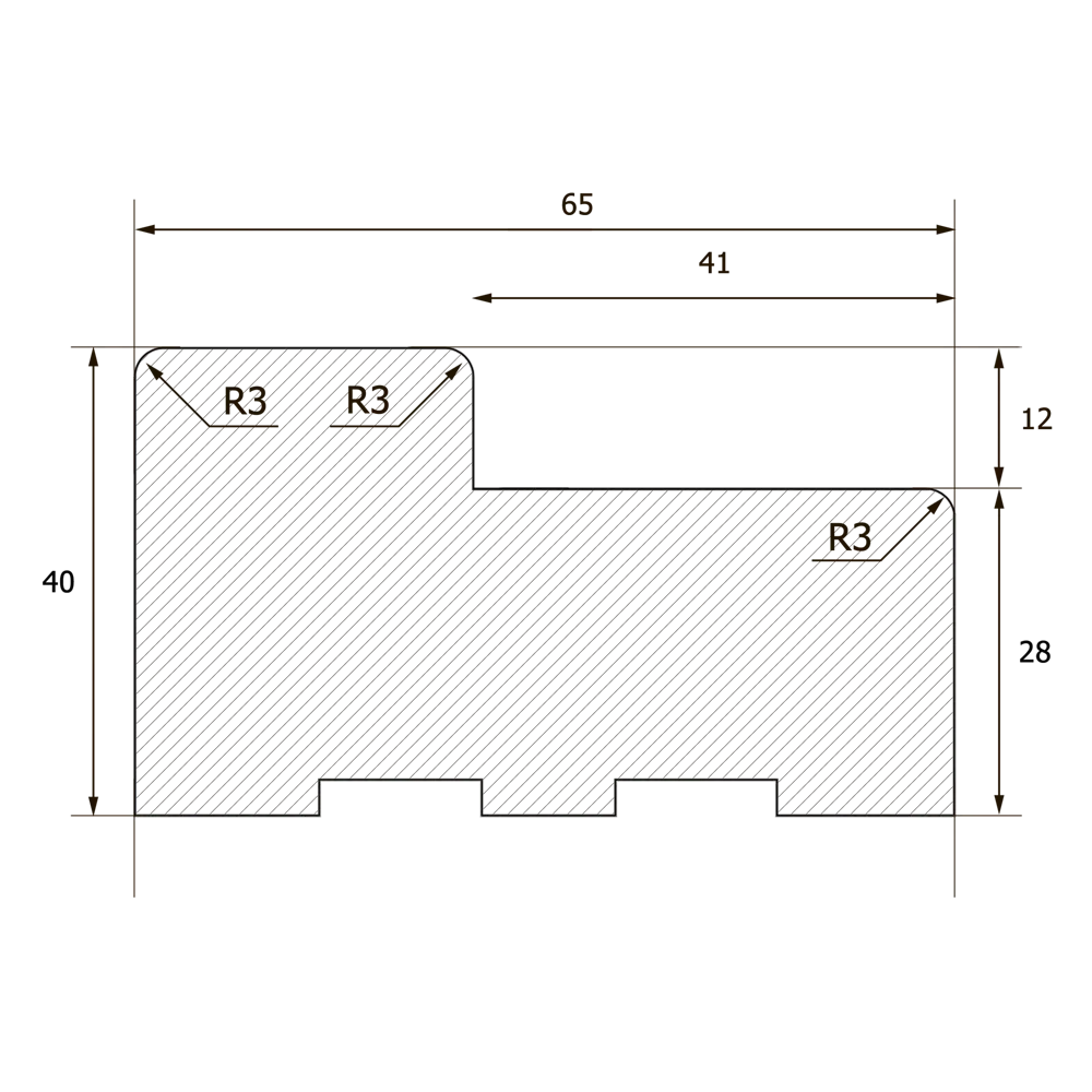РЕМСЕРВИС Коробочный брус из массива сосны для межкомнатных дверей 81933179 STLM-0014203 - Вид №4