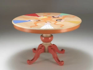 Mirabili Круглый деревянный стол Mirabili arte d'abitare