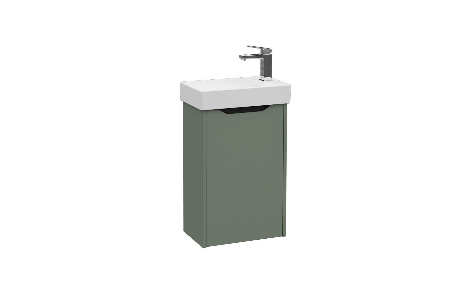 Подвесной шкаф для умывальника со встроенной раковиной VitrA Bathrooms Integra Square ARCH-00143959 - Вид №5