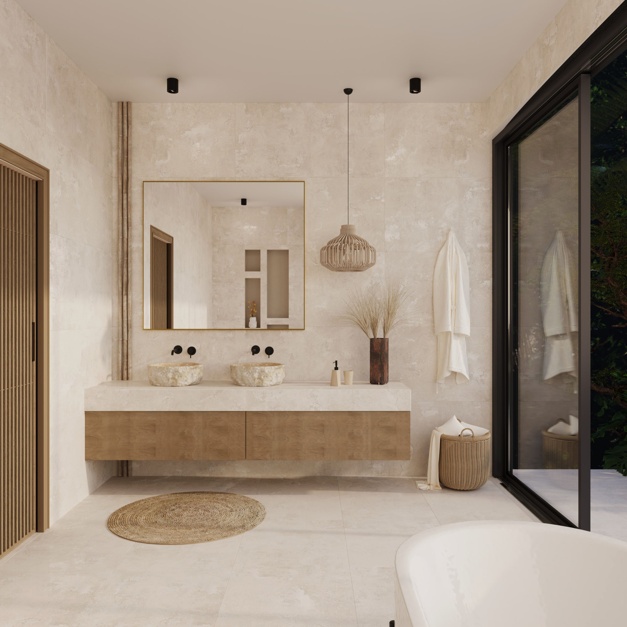 ERAGON LIGHT BROWN — Керамогранит с душой Венеции GI8004-A Arcadia Ceramica - Вид №1