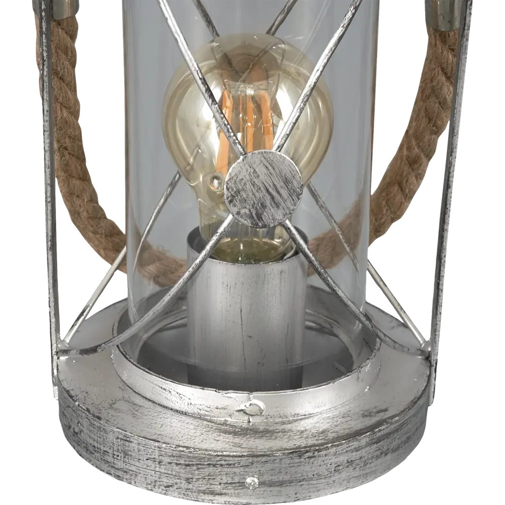 Настольная лампа Eglo Bradford 1xE27x60 Вт стекло цвет серебро STLM-2095032 - Вид №5