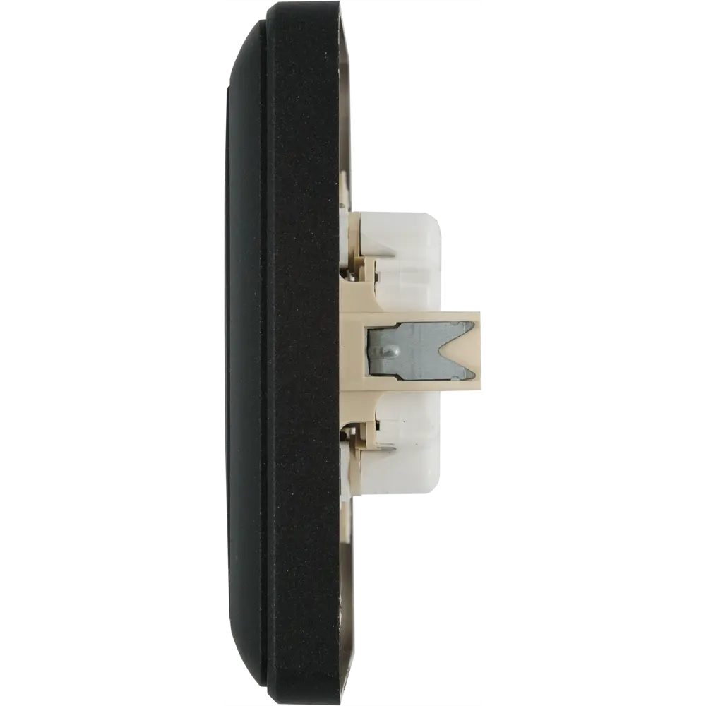 Розетка Schneider Electric W59, 2 разъема, защитные шторки, цвет черный бархат STLM-2186800 - Вид №3