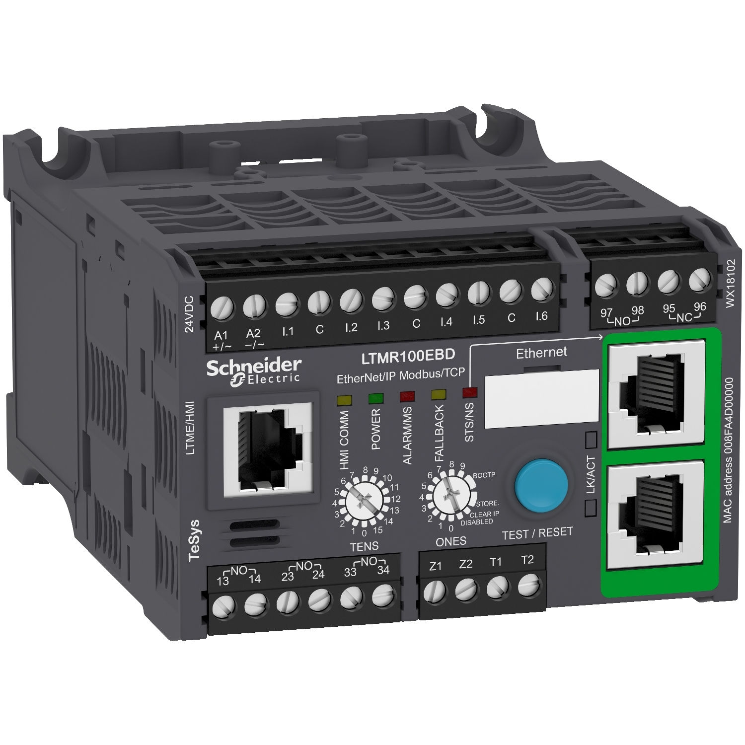 LTMR100EBD Контроллер электродвигателя 5-100А Schneider Electric TeSys 